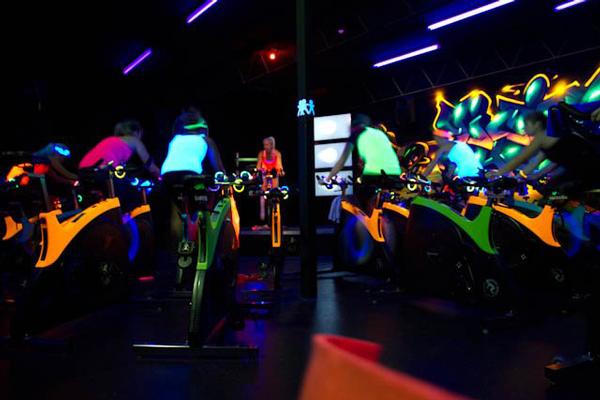 Instructors encourage riders to train to their own comfort level