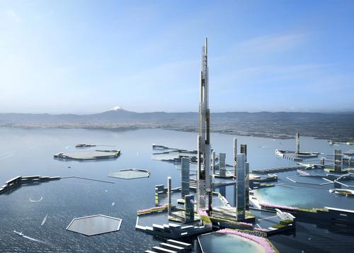 Next Tokyo 2045, Kohn Pedersen Fox's megacity, would be built on a manmade archipelago in Tokyo / Kohn Pedersen Fox 