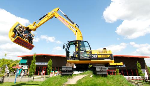 The Spindizzy ride will be a prominent feature of the new £5m Diggerland / Diggerland