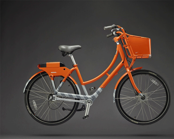 The bikes will be designed Orange – a colour synonymous with Nike products