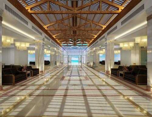 Owned by Med Sea Health, the resort is designed by Greek architect Michel Landtsheer / Miraggio