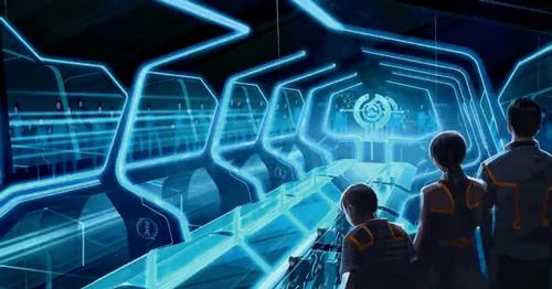 Centred around science-fiction, Tomorrowland will include a new Buzz Lightyear attraction and a Tron coaster