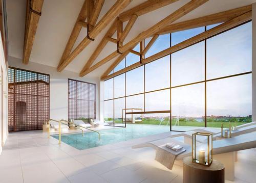 The spa - opening in May – with design and operation by GOCO Hospitality / GOCO