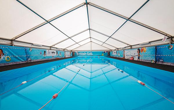 The 18m swimming pool has ensured a continued revenue stream during the main pool's closure