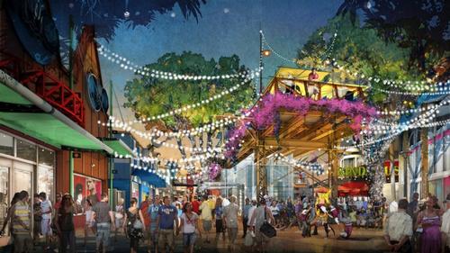 Once complete, the redeveloped Disney Springs will double the number of restaurants, shops and venues available to 150