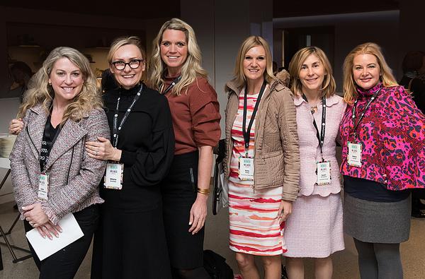 Women of wellness – Keller (far left), Fiske and Jones (centre) and Locker (far right)