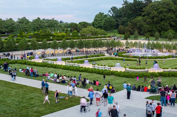 West 8 worked on the $90m revitalisation of Longwood’s Main Fountain Garden in Pennsylvania
