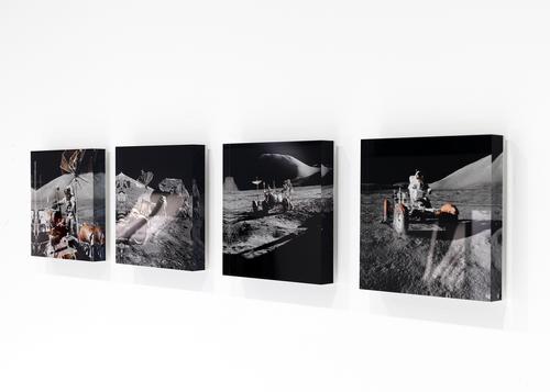 Books, music, films and art work are all themed around space travel / Michael Najjar 