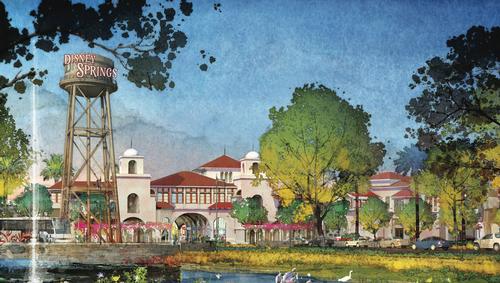 The Downtown Disney entertainment complex originally opened in 1975