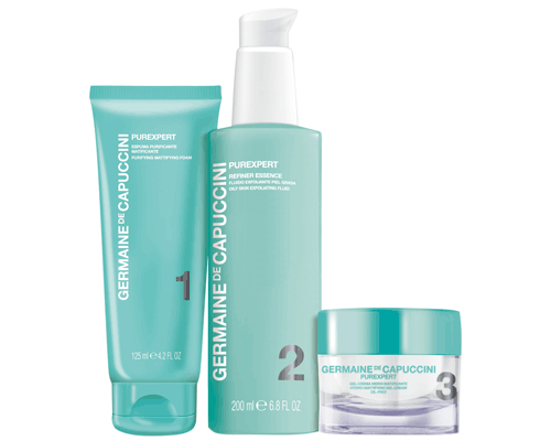 Purexpert concept for oily skin by Germaine De Capuccini 
