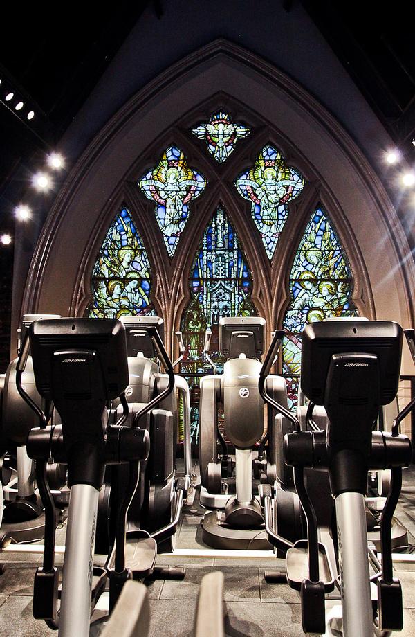 Church architecture informs the design