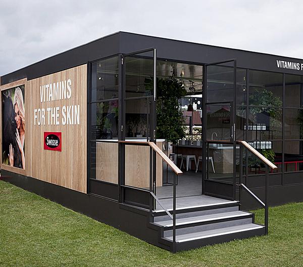 Swisse’s pop-up at an Australian race festival