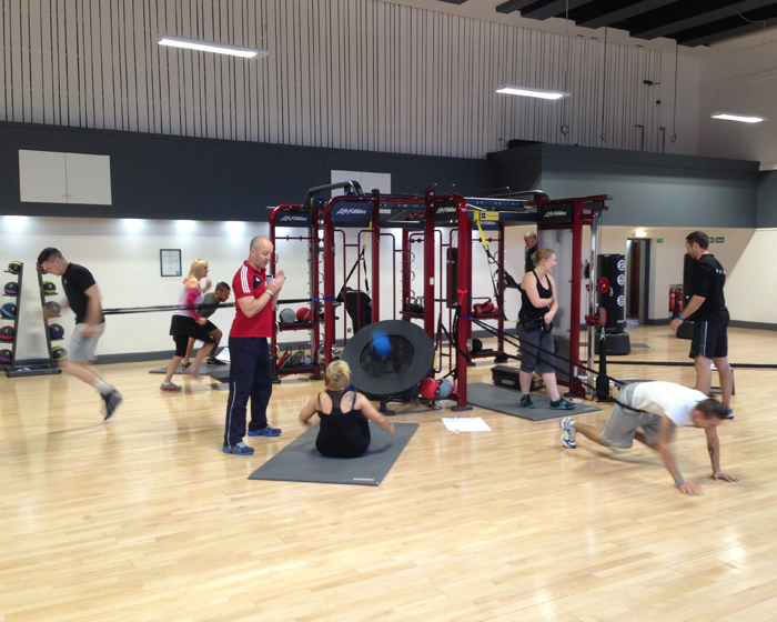 Life Fitness also completed a functional training installation at Swallows Leisure Centre in Sittingbourne / 