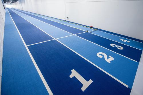 Facilities include a four-lane running track with performance analysis equipment