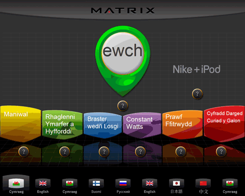 Matrix creates consoles for Welsh speakers