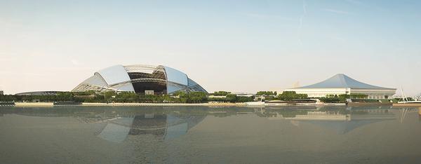 The hub will be located on the Kallang Basin waterfront, adding a perfect environment for water sports to the complex