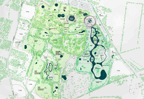 Zootopia is divided up into three zones: America, Asia and Africa / BIG 