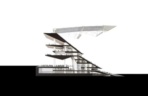 The first tier being made steeper to provide better views of the on-field action / FC Barcelona