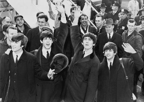 The Fab Four sparked Beatlemania when they touched down in the US in 1964, and The Beatles remain popular across the globe to this day / United States Library of Congress