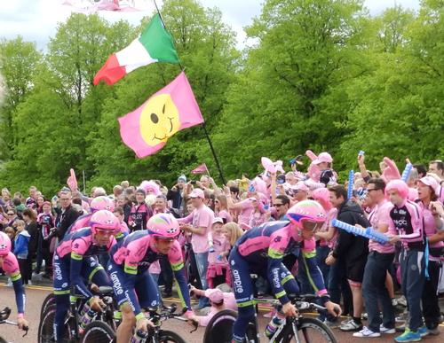 The BIg Start of the annual Giro d'Italia was held in Northern Ireland in 2014