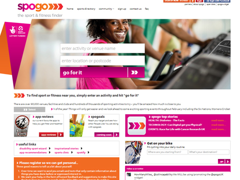 It’s currently free for venues to join spogo, with around 90,000 sport and fitness facilities now listed