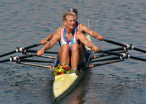 Sarah won a bronze medal in rowing 
at the Athens 2004 Olympic Games