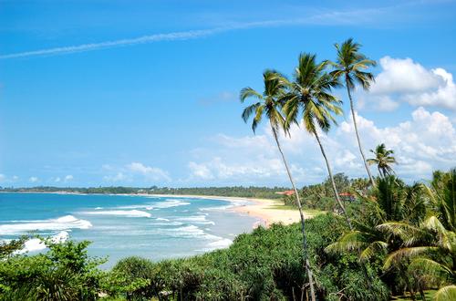 The resort is set on the Bentota Peninsula, at the south of the island / Shutterstock
