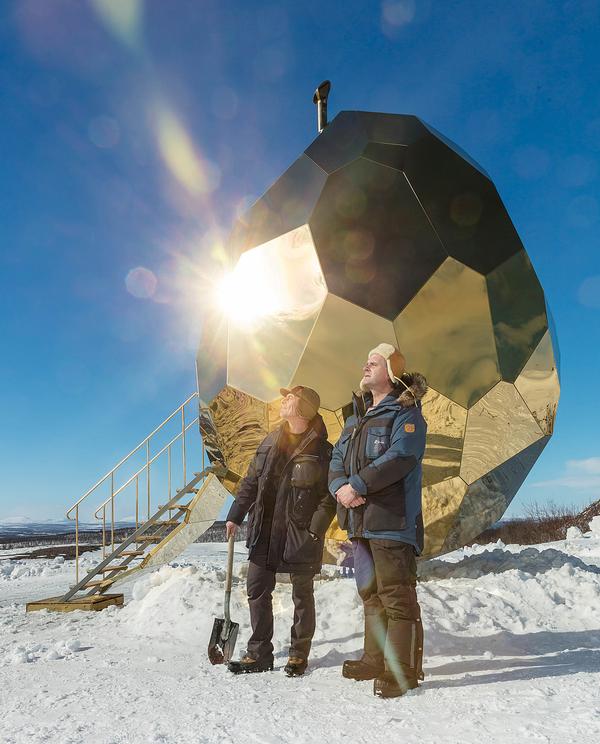 The artists believe their egg can bring the community together