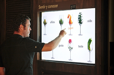 The museum features interactive displays to help bring winemaking to life