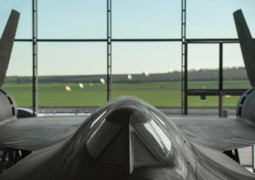The Foster + Partners-designed building, was originally built in the late 1990s on the former site of First World War US hangars / Imperial War Museum Duxford