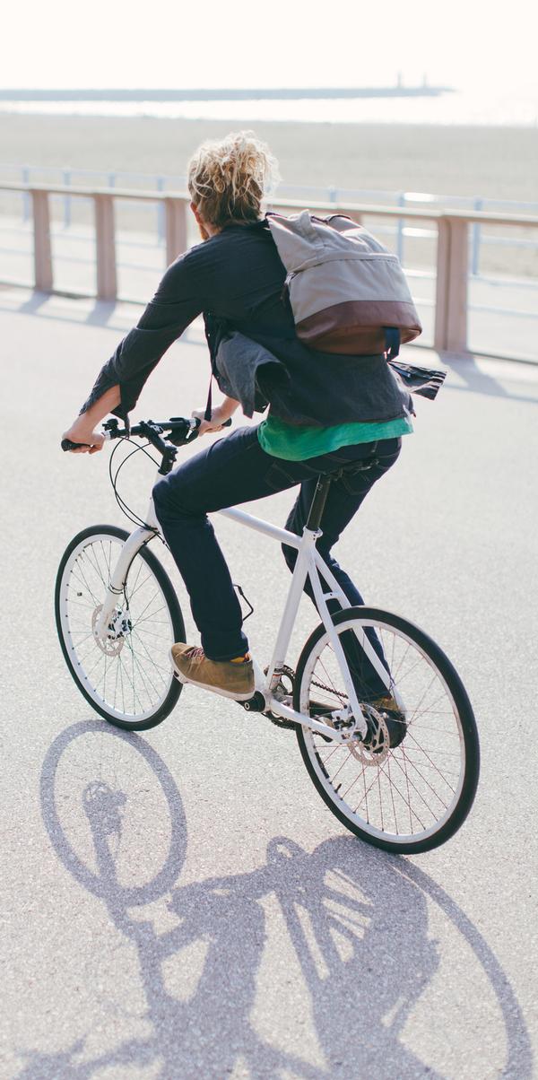 With free2cycle, individuals must commit to cycling 20 miles per week