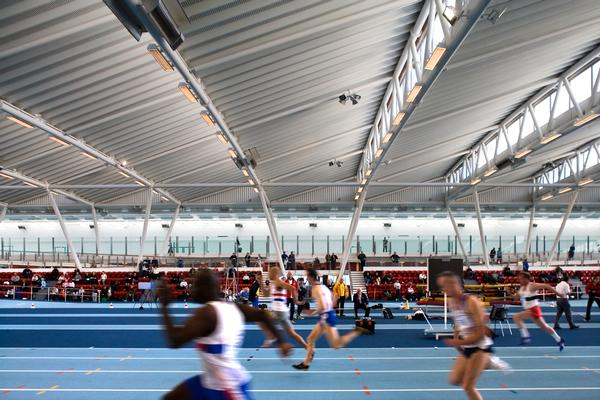 The athletics facility includes a 200m running track, throws facilities and a sprint track