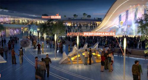 The €3.1bn (US$3.5bn, £2.4bn) project is one of the largest ongoing leisure developments on the planet / BIG