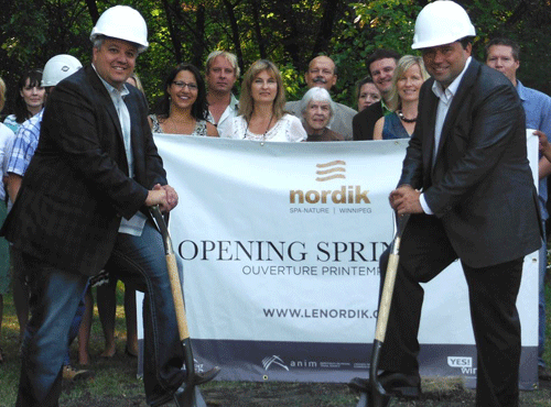 Work starts at new Nordik Spa in Winnipeg