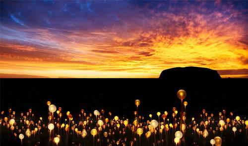 The installation covers 49,000sq m / Mark Pickthall/Ayers Rock Resort