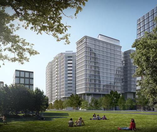 The hotel will be located opposite the 21er Haus – formerly the Museum of Modern Art – and Vienna’s Schweizergarten, next to the Belvedere Palace