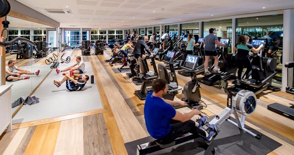 Technogym’s Artis cardio and strength equipment is available in the gym
