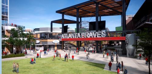 The properties will form an important revenue stream for the club, which is investing US$622m (€555.2m, £435.6m) in the project / Atlanta Braves