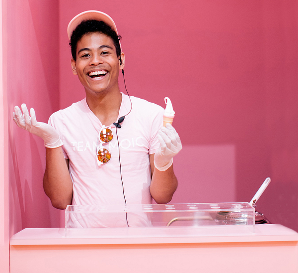 Visitors are invited to indulge in multiple ice cream tastings during their museum experience