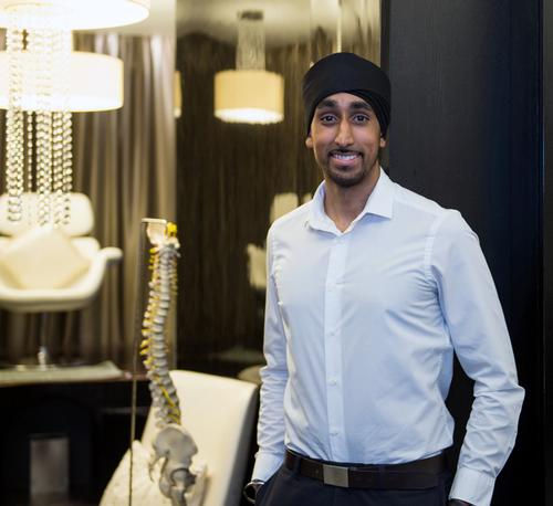 Roopjeet Panesar, one of four new medical massage experts, is a master of osteotherapy and naturotherapy as well as a qualified Kinesio Taping practitioner / ESPA Life at Corinthia