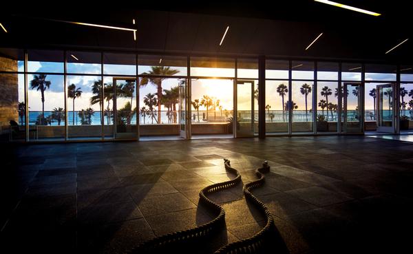 The Equinox facility in Huntington Beach, California, pushes the boundaries of modern health club design