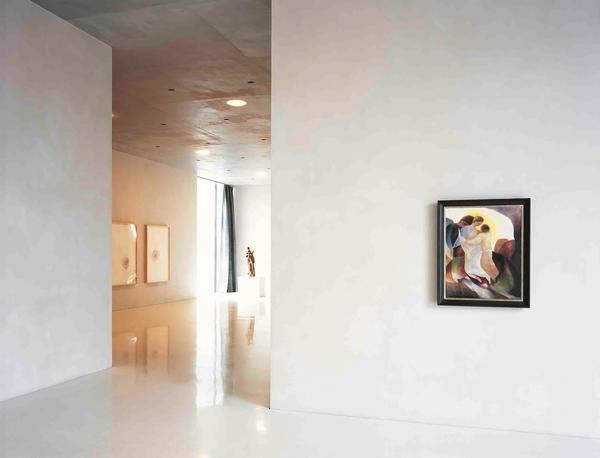 The Kolumba Museum showcases a wide range of exhibits, from religious icons and statues to contemporary art installations