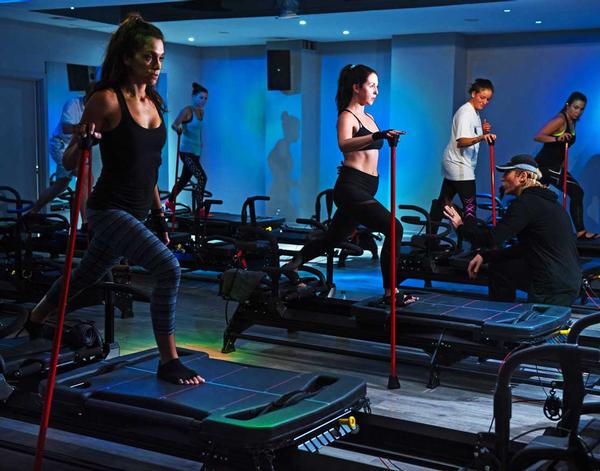 The Megaformer machines help build long, lean muscles