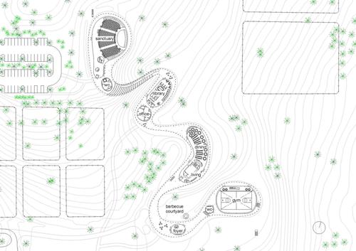 The original plan for the Grace Farms complex
/ Grace Farms and SANAA