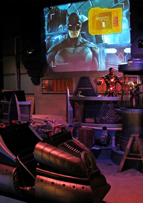 The five-minute dark ride mixes animatronics, 3D video technology and special effects
