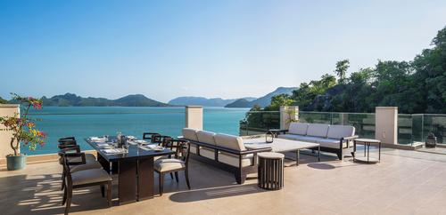 The resort looks out to the Andaman Sea 
/ St Regis