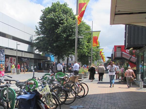 The plan prioritises pedestrians and public transport