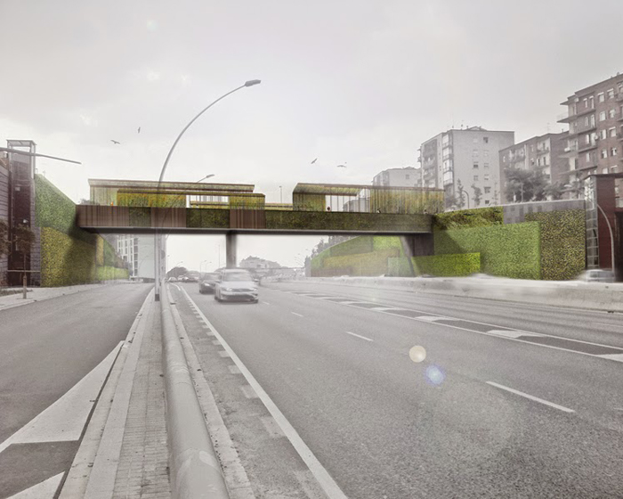 The Sarajevo Bridge in Barcelona will become a green urban space / 