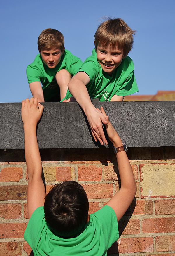 Children can take parkour lessons with the Foucan Freerunning Academy