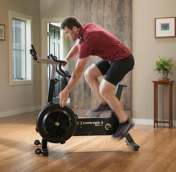 The BikeErg is designed to provide a real-feel indoor cycling experience